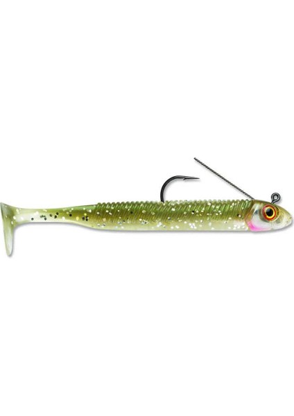 360GT Weedless Jıg Minnow Sahte Balığı H-14CM - 3lu