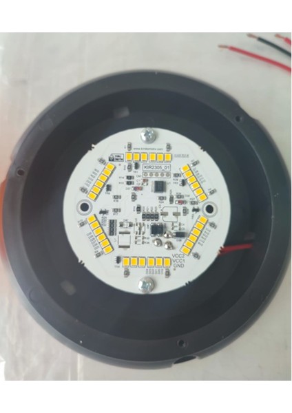 Tepe Lambası Büyük Boy 2 Modlu Döner ve Çakar Vidalı 12-24 Volt fırsatları