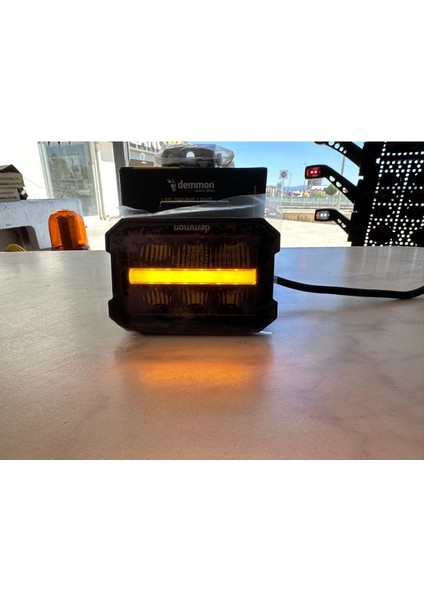 Yeni Model Sis Farı 3 Modüllü 12-24V