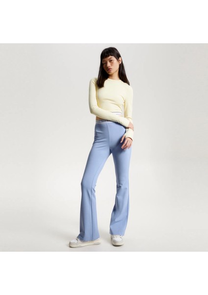 Tjw Logo Wb Flare Legging Tayt Pantolon