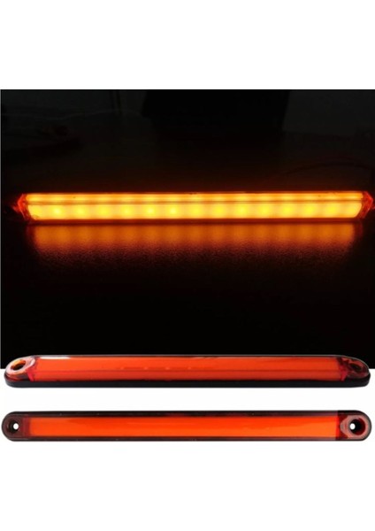 Parmak LED Sarı Renk Neon 24CM 15 LED 12V-24V