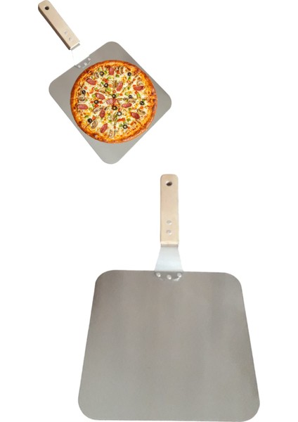 Paslanmaz Kare Pizza Küreği