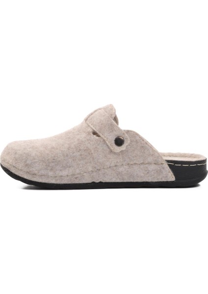 K-9548 Bej Kadın Önü Kapalı Ev Terlik modelleri