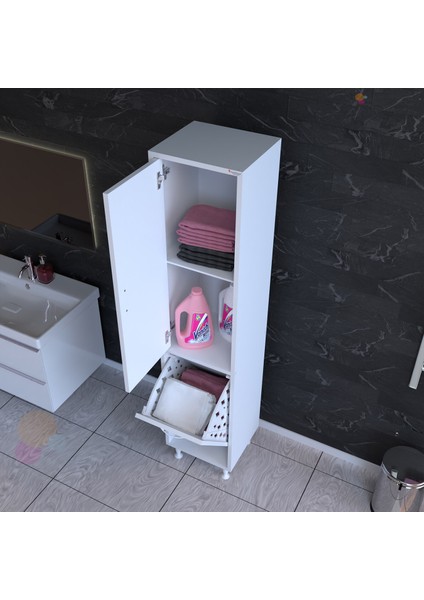 Forbest 40 x 135 cm Çok Amaçlı Banyo Dolabı Mutfak Dolabı Düzenleyici Dolaplar fırsatları