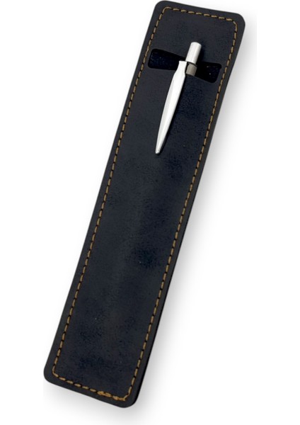 Öğretmenler Günü Özel Hediye Isme Özel El Yapımı Deri Kalem Kılıfı ve Isme Özel Tükenmez Kalem modelleri