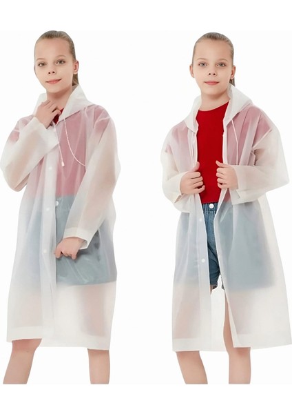 Çocuk Rüzgar Geçirmez Kapüşonlu Yağmurluk Eva Yağmurluk fırsatları