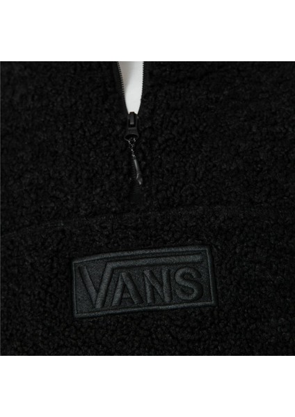 Vans Boxed Sherpa Qzip Erkek Siyah Sweatshirt