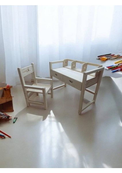 Bebek/ çocuk Aktivite Masası ve Sandalyesi