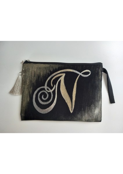 Kişiye Özel Tasarım - Harf Tasarım Clutch/Cüzdan/Makyaj Çantası/Çantaiçi Düzenleyici fiyatları