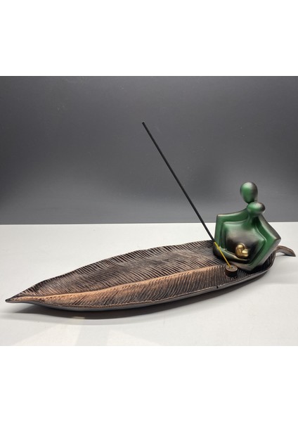 Sevgili Çift Tütsülük Dekoratif Biblo