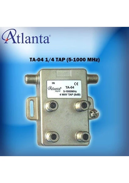 TA-04 1/4 Tap Sinyal Düşürücü (5-1000) 12 dB