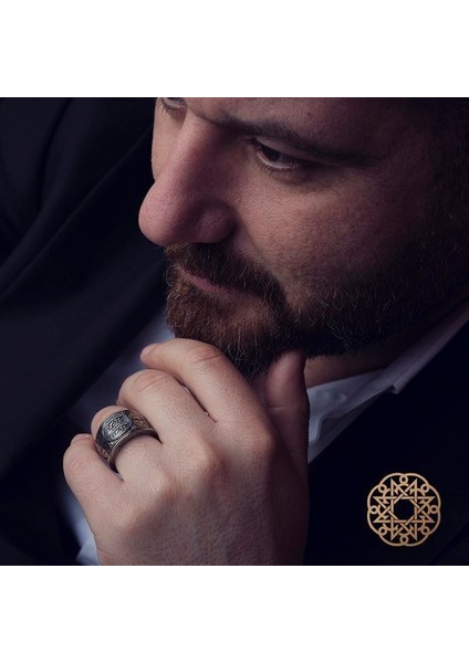 Ne Gam Baki Ne Dem Baki Gümüş Erkek Yüzük Modeli modelleri