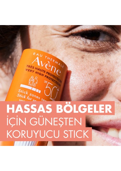 Hassas Bölgeler için Stick Güneş Kremi Spf 50 8 g