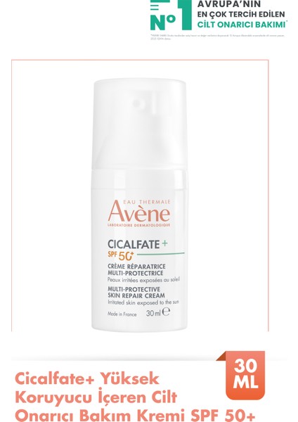 Cicalfate SPF50+ Multi-Protective Skin Repair Cream 30 ml