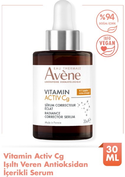 Vitamin Activ Cg Serum ( Işıltı Veren Antioksidan Serum ) 30 ml