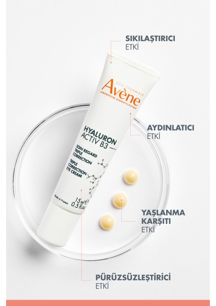 Hyaluron Activ B3 Göz Çevresi Bakımı 15 ml