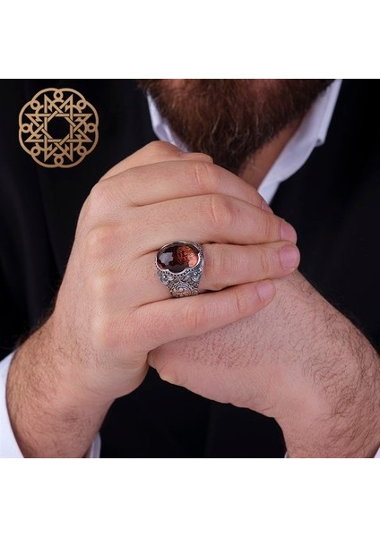 Zultanit Taşlı Nasihat Erkek Yüzük Modeli modelleri