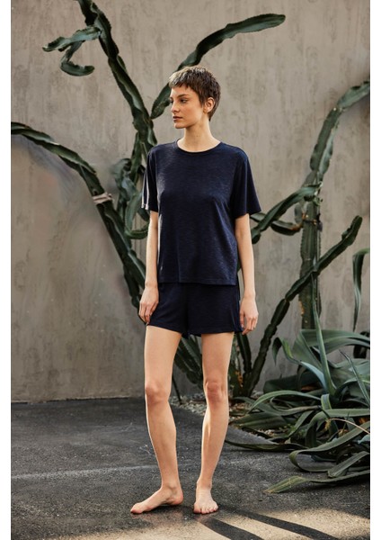 Kadın Flamlı Modal Şort fiyatları