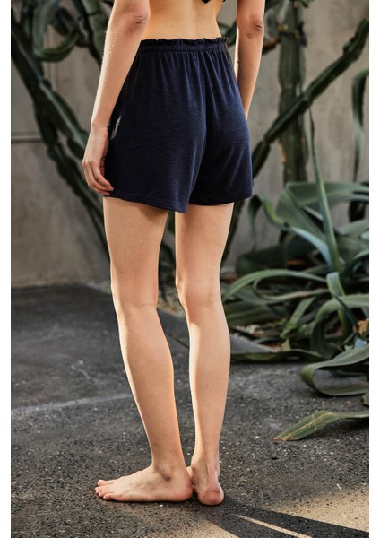 Kadın Flamlı Modal Şort fırsatları