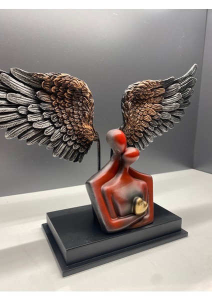 Sevgili Çift Melek Kanatlı Biblo fiyatları