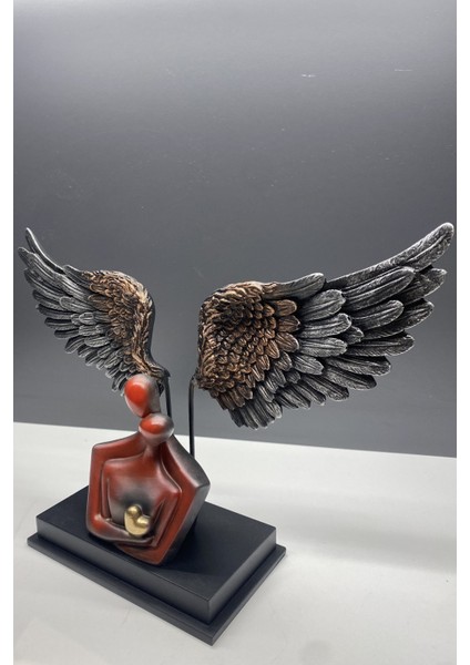 Sevgili Çift Melek Kanatlı Biblo modelleri