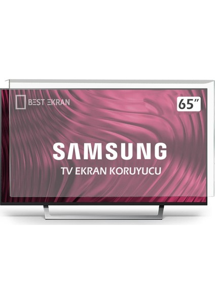 Samsung 65QNX1D Tv Ekran Koruyucu - Samsung 65" Inç Ekran Koruyucu QE65QNX1DATXTK