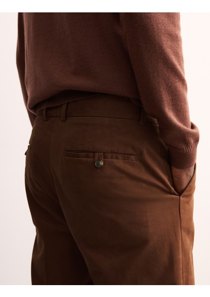 Marks & Spencer Tapered Fit Italian Chino Pantolon