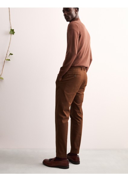 Marks & Spencer Tapered Fit Italian Chino Pantolon