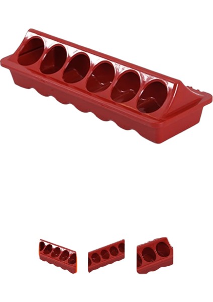 Civciv Bıldırcın Plastik Yemlik 30 cm 4 Adet