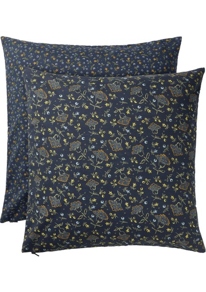 Svärdtåg Koyu Mavi 50X50 cm Kırlent Kılıfı 2 Adet
