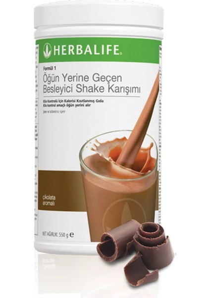 Formül 1 Çikolata Aromalı Shake