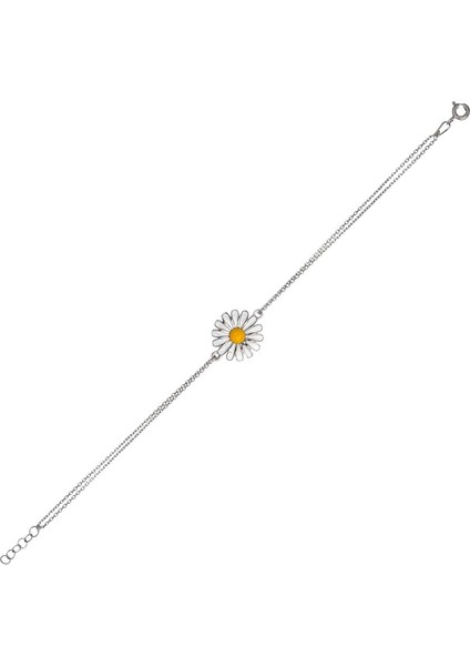 Papatya Tasarım Kadın Gümüş Bileklik