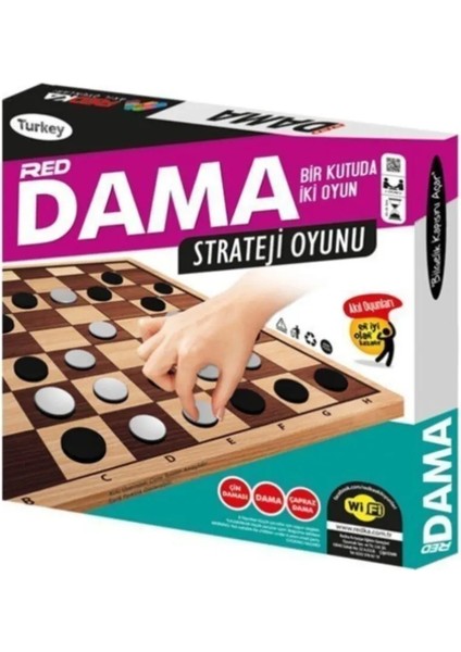 Dama Oyunu Akıl Mantık Zeka ve Strateji Oyunu - CPB7502-9442