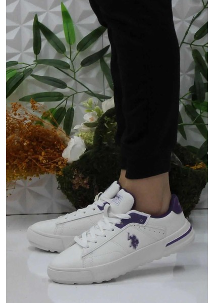 Kadın Spor Ayakkabı Mango Kadın Sneaker Ayakkabı 101812766BEYAZ/LILA modelleri