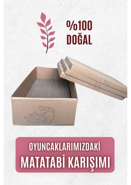 Tırminatör - Kedi Tırmalama Kutusu (45X24 Cm) fırsatları