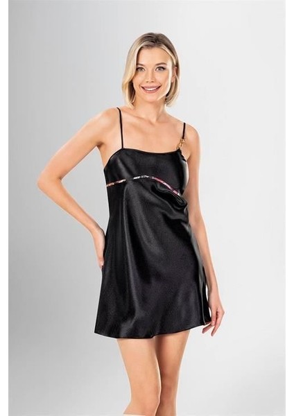 Aria's Closet 2 Li Kısa Sabahlık Takımı Desenli