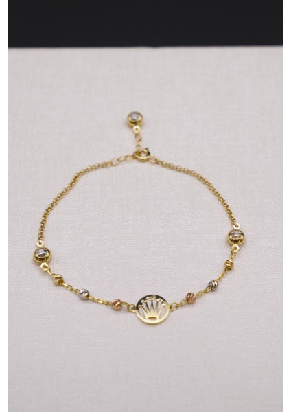Dorikalı Rolexss Bileklik 14 Ayar