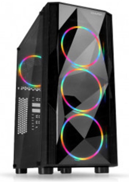 DKCHDIAMONDPRO680BR R20 600W 80+3X12CM Rgb,usb 3.0,cam Panel,oyuncu Kasası