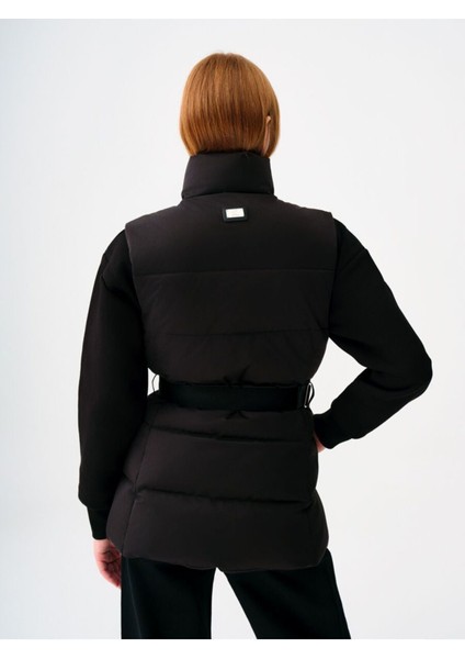 Kadın Loose Fit Siyah Yelek LF2036586 fırsatları