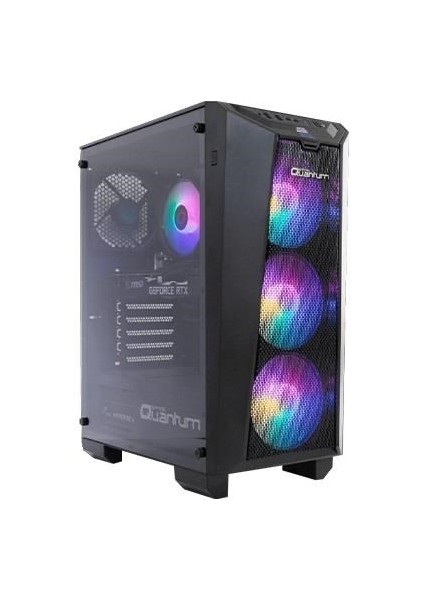 Quantum QM500 Core I5 12400-16GB RAM-512GB Nvme-8gb RTX4060-FDOS Gamıng Pc