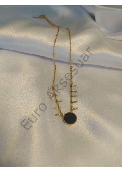 Halka Detaylı Çelik Kolye fiyatları