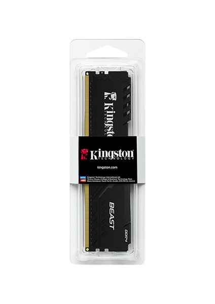 8gb 3200MHZ Ddr4 CL16 Dımm Beast Black Xmp Tr (KF432C16BB/8TR)