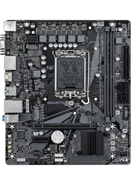 Gıgabyte H610M-S2H-V3-DDR4 3200MHZ 1xvga 1xhdmı 2xdp 1xm.2 USB 3.2 Matx 1700P (12./13.ve 14.nesil Işlemci Uyumlu)