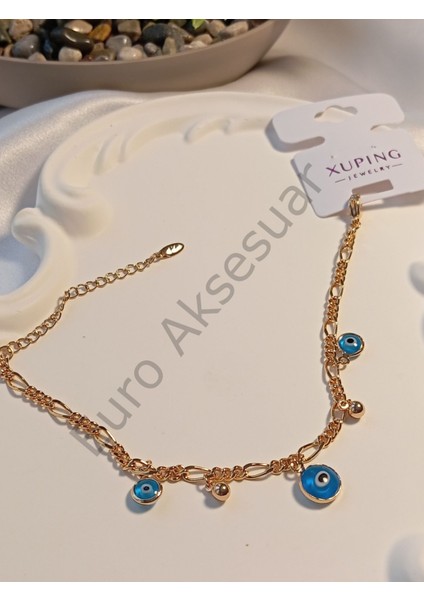 Xuping Jewelry Nazar Boncuğu Detaylı Xuping Halhal