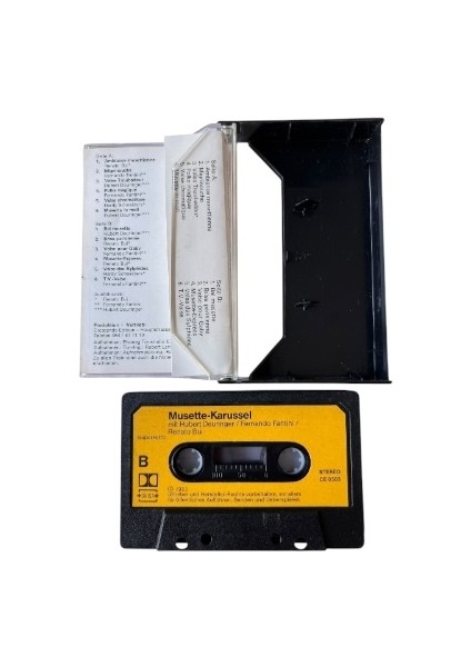 Musette–karussell Akordeon Sanatçıları Kaset