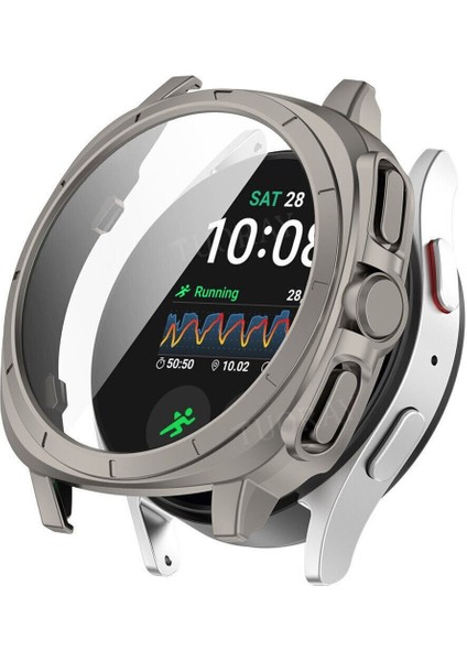 Samsung Galaxy Watch 7 Uyumlu 44MM Ultra Dönüştürücü Titanium Kasalı Ekran Koruyucu fırsatları