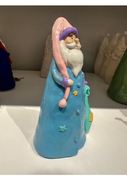 Yıldızlı Noel Baba Biblo modelleri