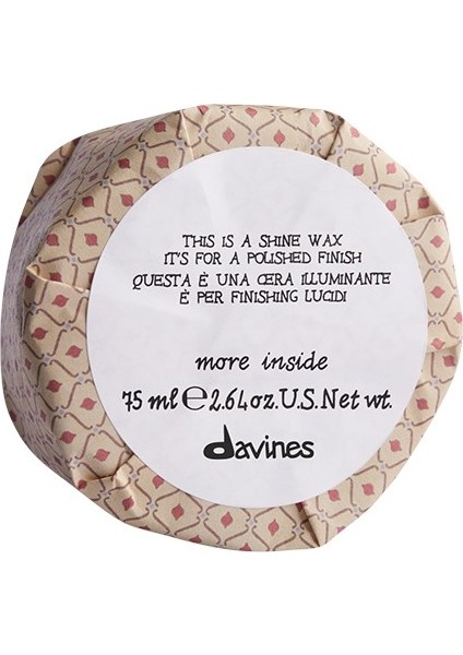 More Inside Shine Parlak Wax 75 ml