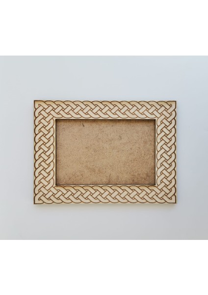 Örgü Desenli Ahşap Fotoğraf Çerçevesi fiyatları
