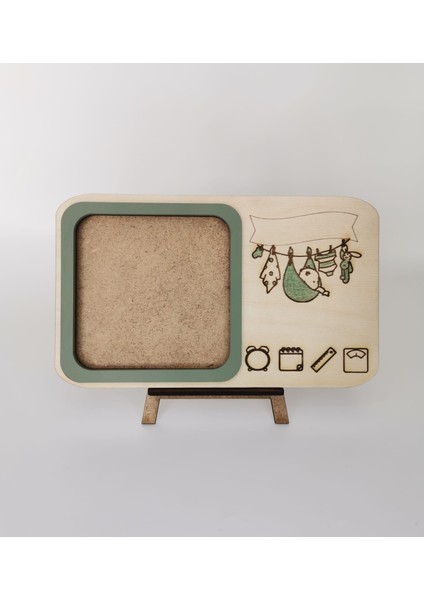 Kişiselleştirilebilir Ahşap Fotoğraf Çerçevesi